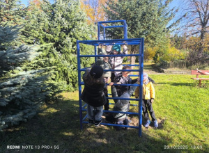 Zabawy jesienne w ogrodzie przedszkolnym