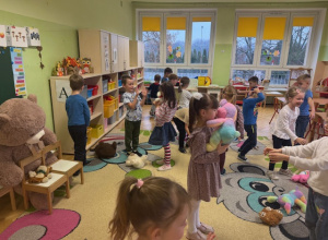 Dzień Pluszowego Misia w grupie Biedronek