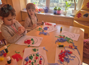 "Czarodziejska piłka"- praca plastyczna