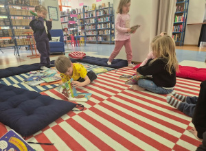 Wizyta w Bibliotece Miejskiej przy ul. Lumumby