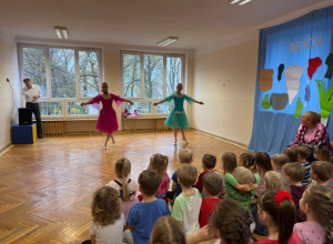 Spotkanie z Baletem pt. "Czarodziejski Ogród" ufundowany z Rady Rodziców